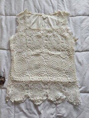 Womens Size L Lace Top